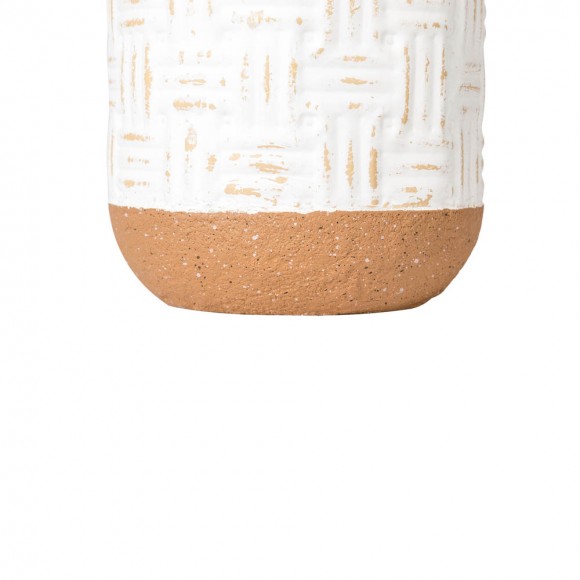 Glitzhome Glitzhome Boho/Farmhouse Decorative Table/Floor Metal Vase Set Of 3