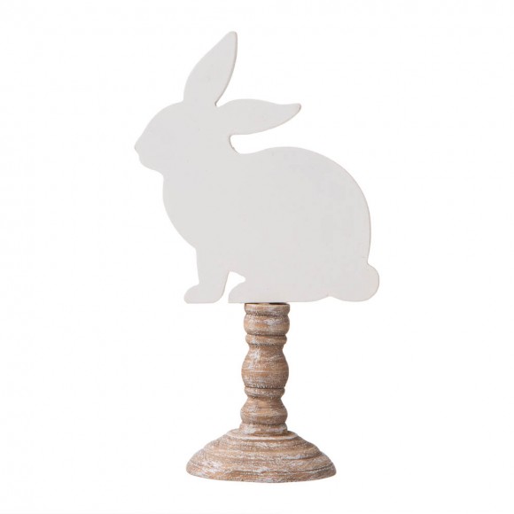 Glitzhome Glitzhome Easter Wooden Bunny Table Décor Set Of 2