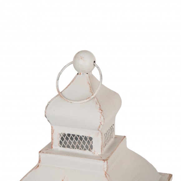 Glitzhome Glitzhome Farmhouse Decorative Wood/Metal Lanterns Set Of 2