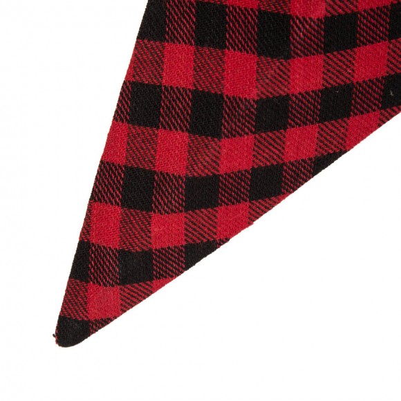 Glitzhome Glitzhome Galvanized Plaid Pattern Star With Rivet Set Of 2