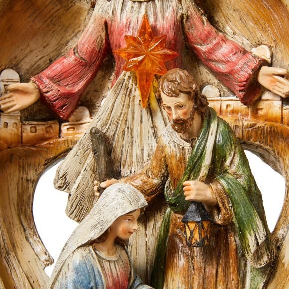 Glitzhome Glitzhome 11.22"H Resin Nativity Set