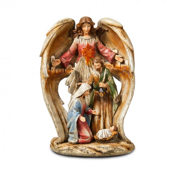 glitzhome Glitzhome 11.22"H Resin Nativity Set