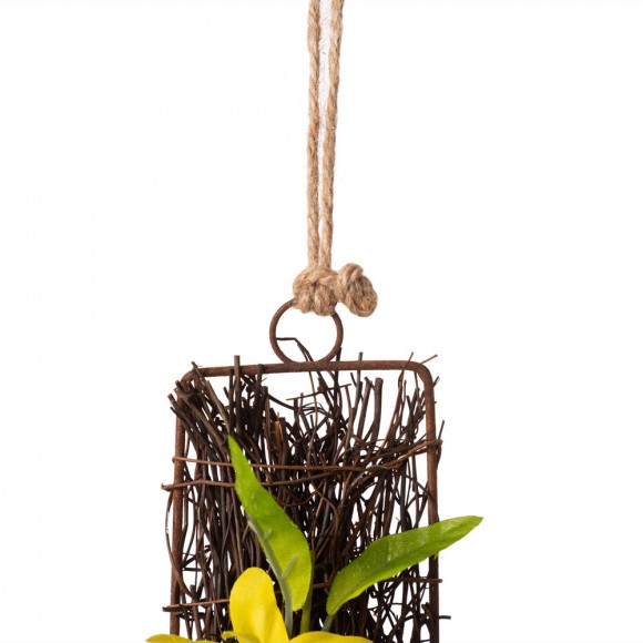 Glitzhome Glitzhome 18"H Easter Floral Cross