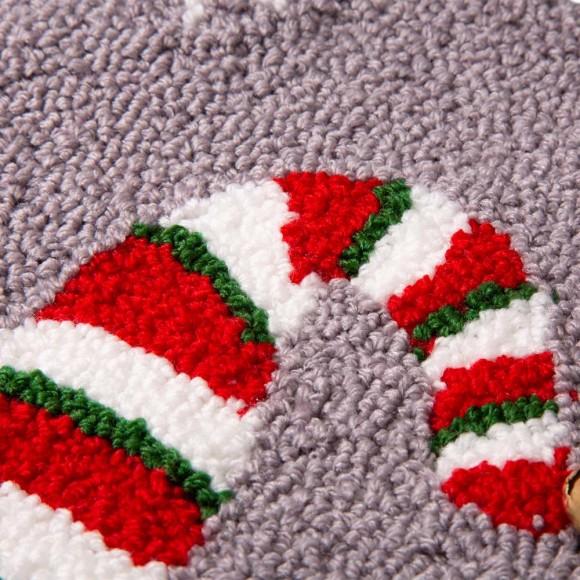 Glitzhome Glitzhome 21.00"L Gnome Hooked Stocking