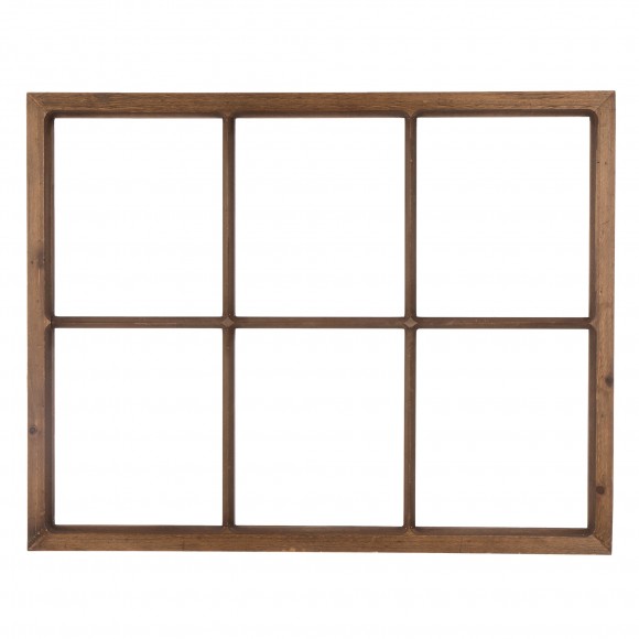 glitzhome Glitzhome 28''L*22"H Wooden Window Frame