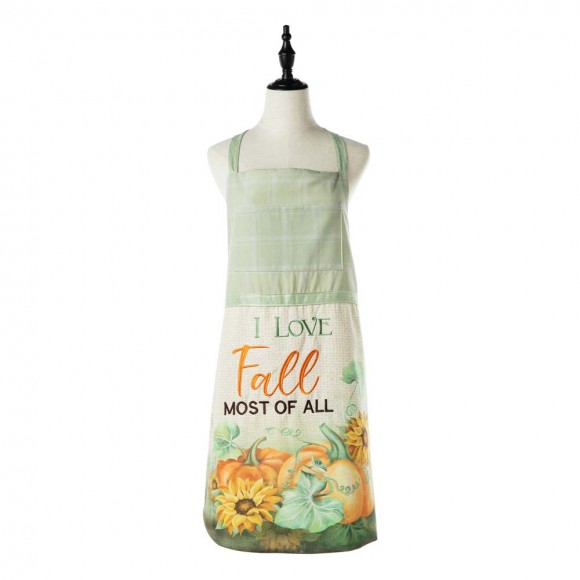 glitzhome Glitzhome 32"L Fall Pumpkin Apron