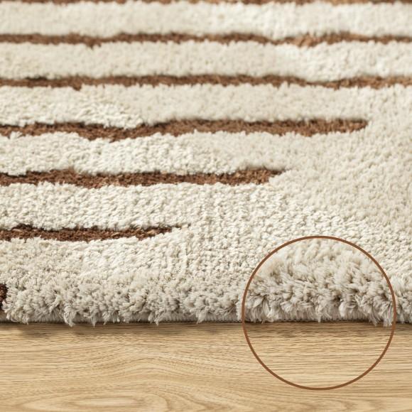 Glitzhome Glitzhome 5" X 8" Geometric Shag Area Rugs