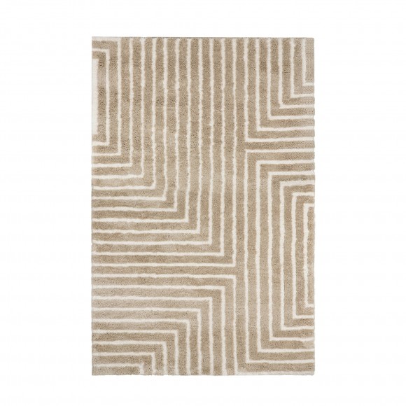glitzhome Glitzhome 5" x 8" Geometric Shag Area Rugs