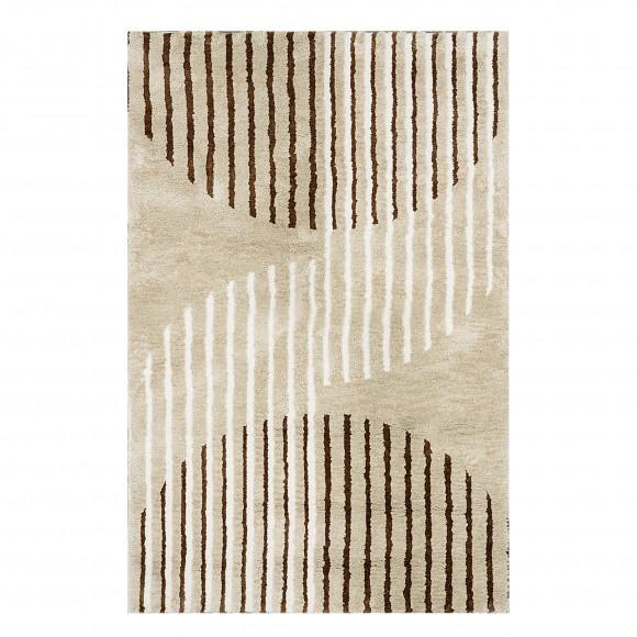 glitzhome Glitzhome 5" x 8" Geometric Shag Area Rugs