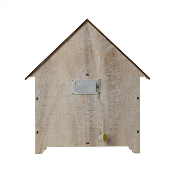 Glitzhome Glitzhome Handcrafted Wooden Christmas Countdown Advent Calendar With Drawer (Multi)