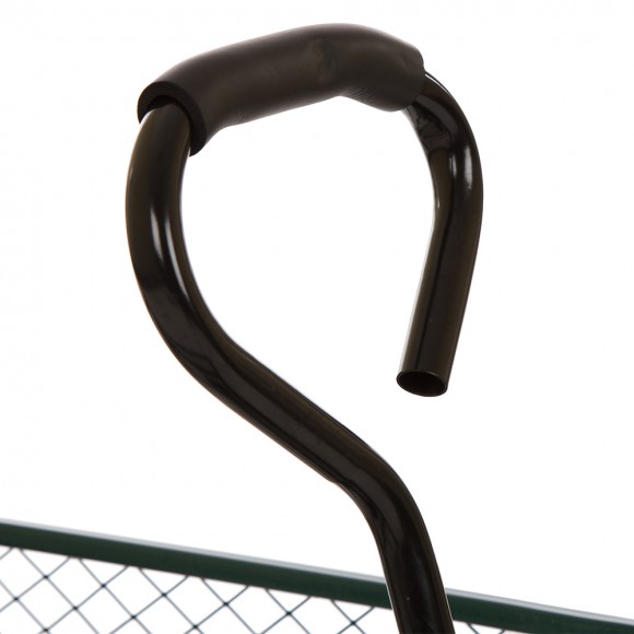 Glitzhome Glitzhome Heavy Duty Green Steel Utility Garden Cart 550 Lbs Weight Capacity