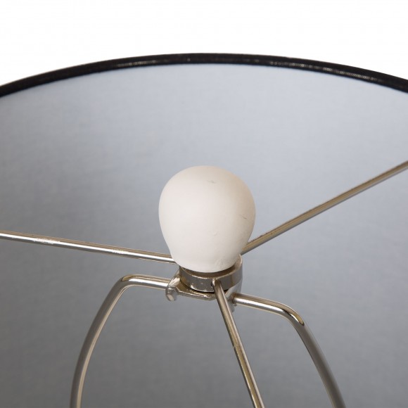 Glitzhome Glitzhome Matte Ceramic Table Lamp W/linen Shade