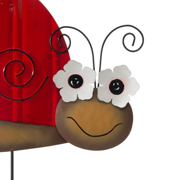 Glitzhome Glitzhome Metal Tortoise/Ladybug/Snail Yard Stakes Or Wall Decor Set Of 3