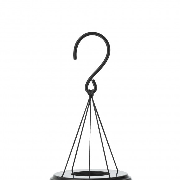 Glitzhome Glitzhome Set Of 2 - 38"H Metal Black Windchime
