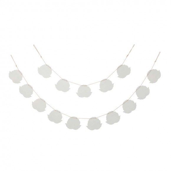 Glitzhome Glitzhome Set Of 2 Happy Mother's Day Wooden Garland