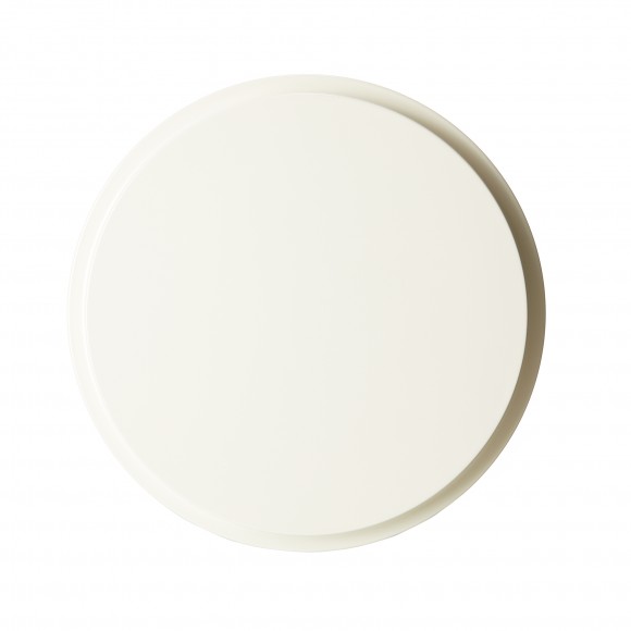 Glitzhome Glitzhome Set Of 2 Modern Cream White Heavy Duty Metal Frame Side Table Or Accent Stool