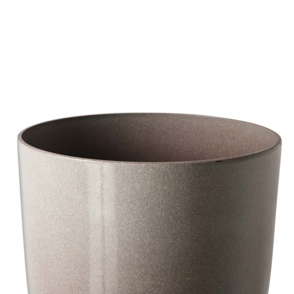Glitzhome Glitzhome Set Of 2 Oversized Eco-Friendly PE Sand Beige Faux Ceramic Tall Pot Planter