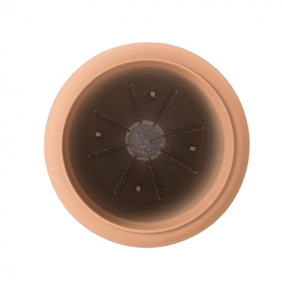 Glitzhome Glitzhome Set Of 2 Oversized Eco-Friendly PE Terracotta Urn Planter