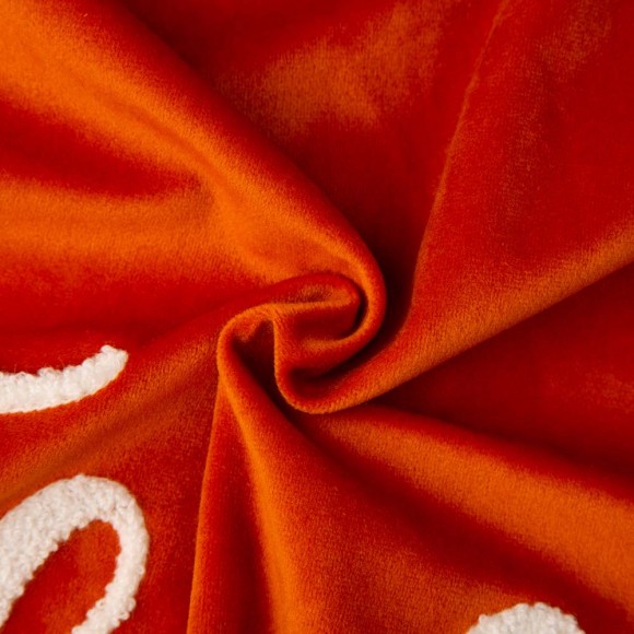 Glitzhome Glitzhome Set Of 2 Velvet Pillow Cover With Word