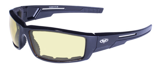 global vision 24 Sly A/F Foam Padded Motorcycle Safety Sunglasses