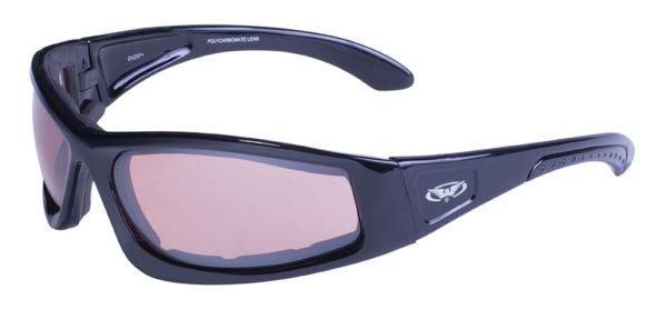Global Vision 24 Triumphant SD Foam Padded Motorcycle Safety Sunglasses