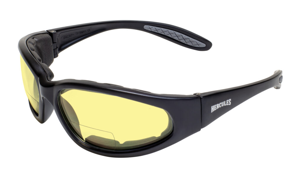 Global Vision Hercules® 1 Bifocal A/F Foam Padded Motorcycle Bifocal Safety Sunglasses