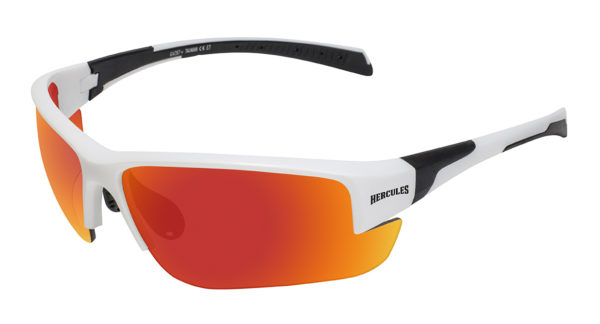 global vision Hercules® 7 White GT Motorcycle Safety Sunglasses