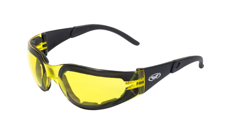 Global Vision Rider Plus Foam Padded Motorcycle Safety Sunglasses