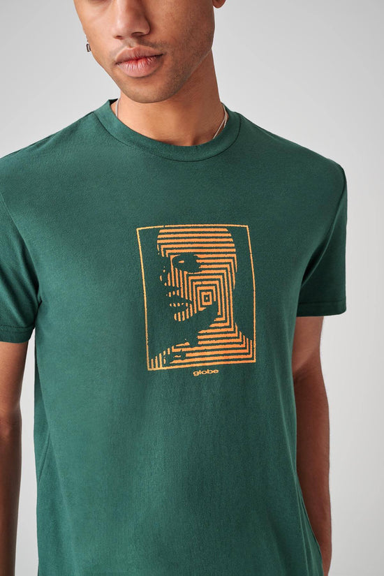 Globe Circuits Tee - Night Green