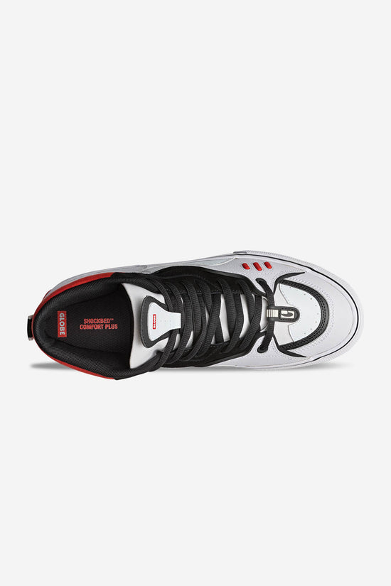Globe Dimension - White/Black/Red - Shoes