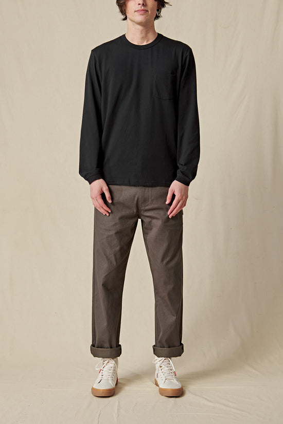 Globe Every Damn Day LS Tee - Black