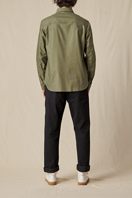 Globe Foundation LS Shirt - Olive