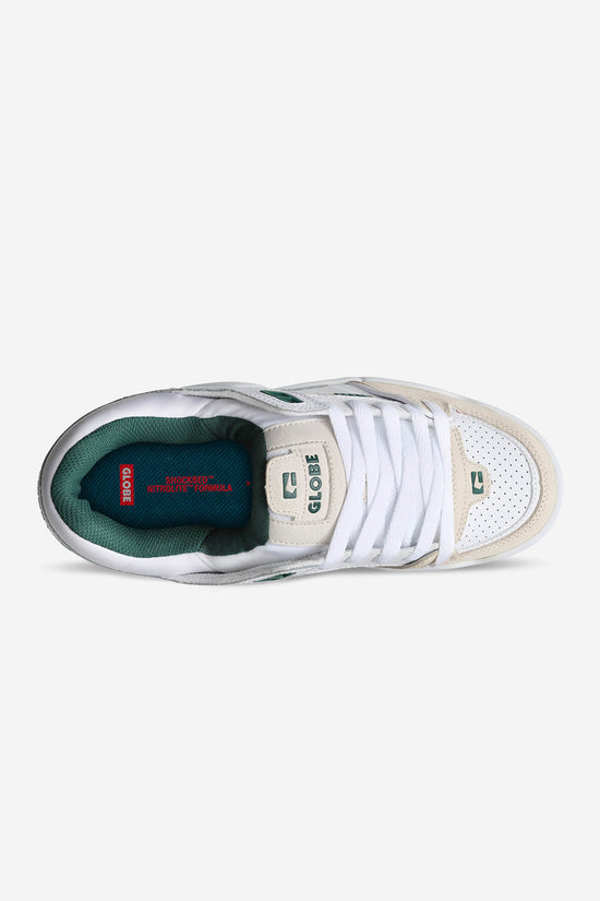 Globe Fusion - White/Green - Shoes