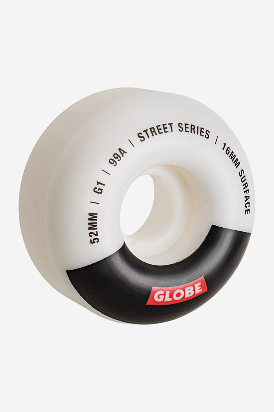 globe G1 Street Wheel - White/Black/Bar
