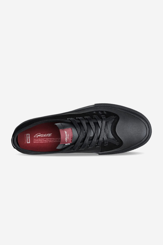Globe Gillette - Black/Black Suede - Skate Shoes