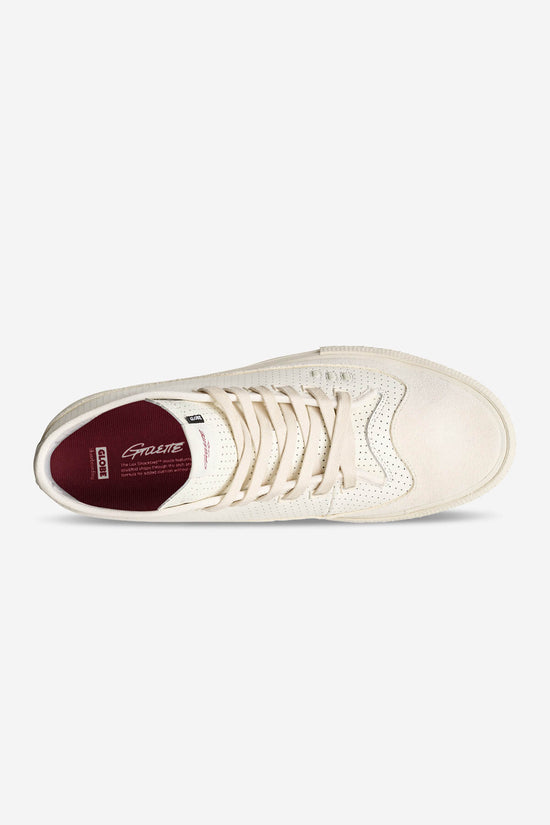 Globe Gillette Mid - Cream Leather - Skate Shoes