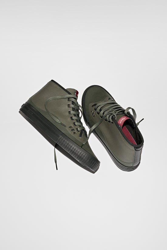 Globe Gillette Mid - Dark Olive/Black - Skate Shoes