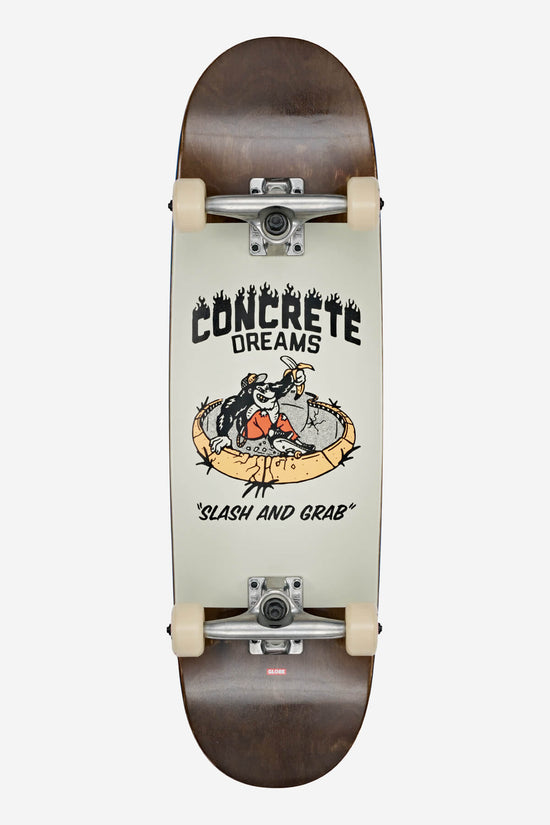 globe Kids Softie Mid - Dark Maple/Concrete Dreams