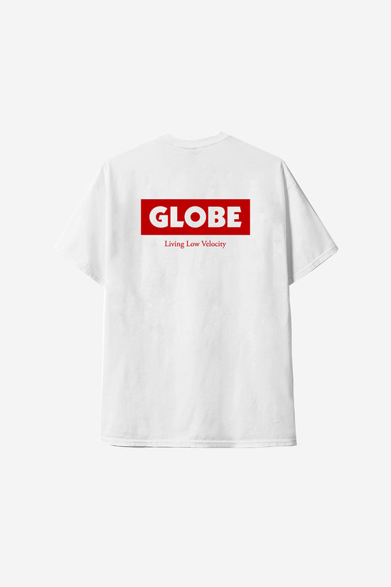 Globe Living Low Velocity Tee - White/Red