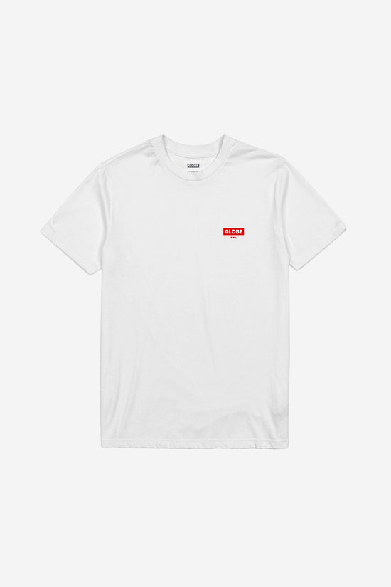 globe Living Low Velocity Tee - White/Red
