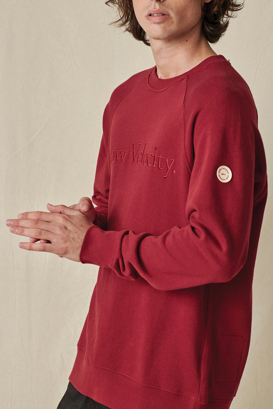 Globe LV Crew - Rhubarb