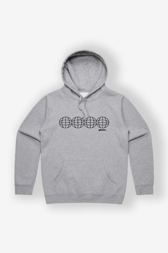 globe Origin Hoodie - Grey Marle