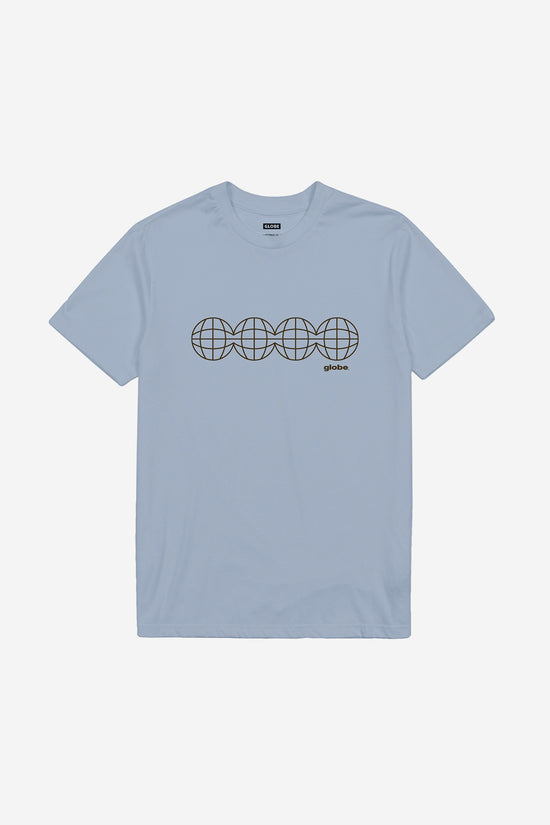 globe Origin Tee - CELESTIAL BLUE