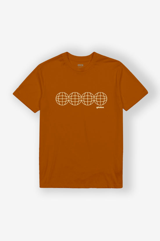 globe Origin Tee - Pumpkin