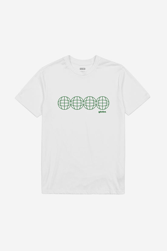 globe Origin Tee - White