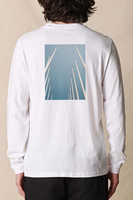 globe Porto LS Tee - White