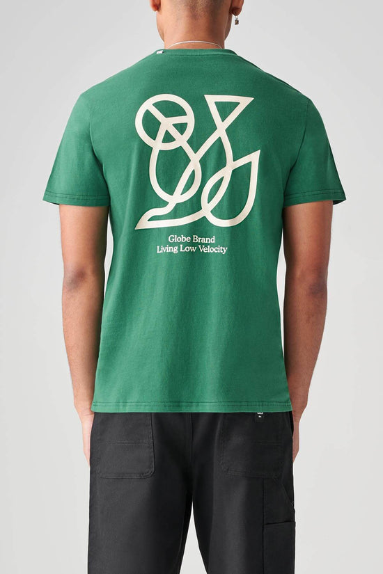 Globe Quiet Flight Tee - Palm