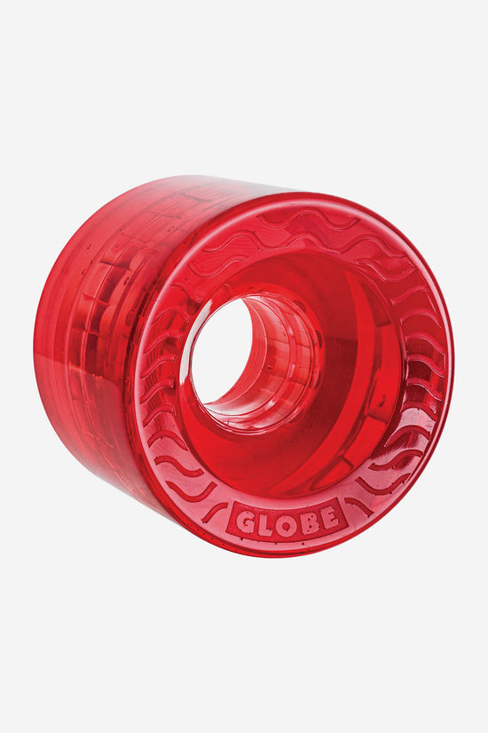 globe Retro Flex Cruiser Wheel - Clear/Red