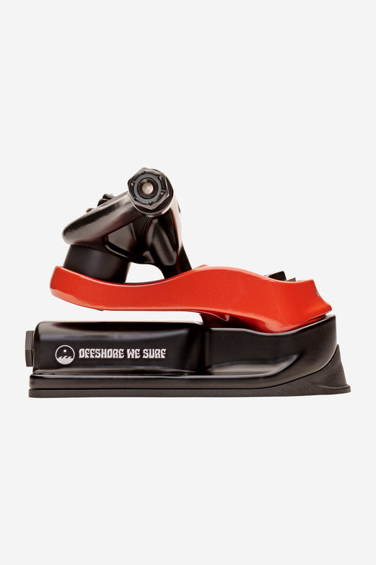 Globe Slant Surf Skate Trucks - Black/Red