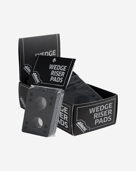 globe Slant Wedge Risers 12 Pack - Black